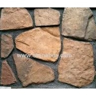 水洗石与人造文化石的艺术融合 海口通用装饰材料新品展示