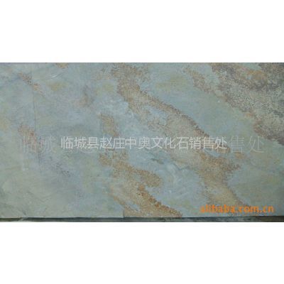 绿锈板与板岩文化石 打造自然之美的艺术选择